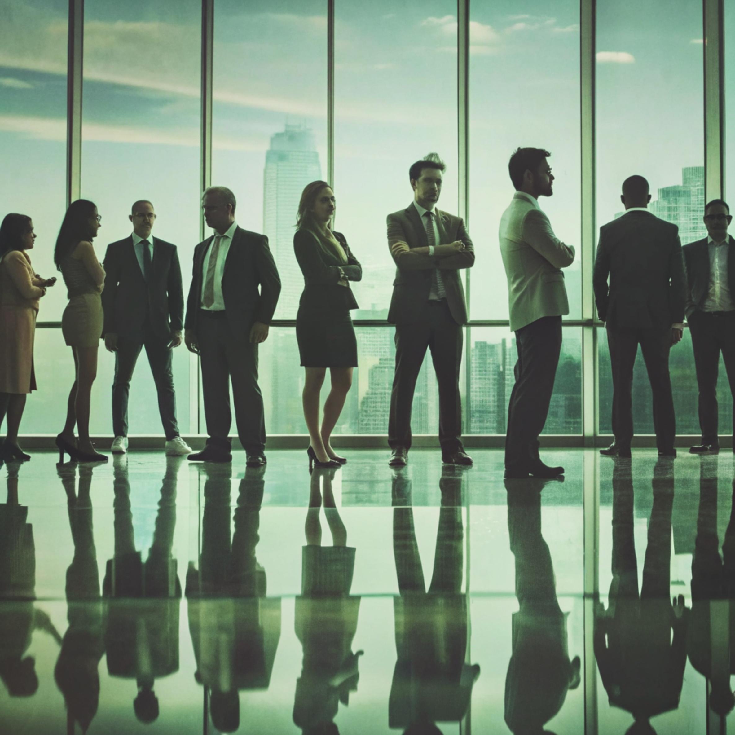 Professional client presentation setup showing 3D element integration